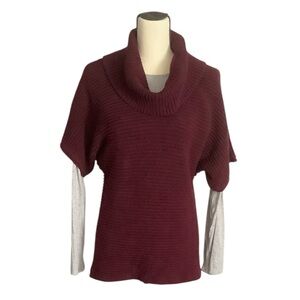 2 Pcs Coldwater Creek Sweater & Layering Tee